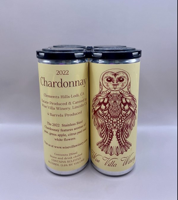 Product Image for Canned 2022 Chardonnay (4-pack)